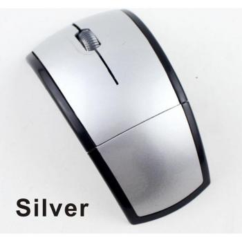 Folding Mini Wireless Mouse for PC, USB 2.4GHz Ergonomic