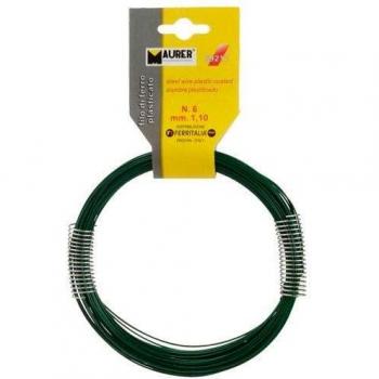 Maurer Alambre Plastificado N10 1.5mm Rollo 12 Metros