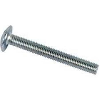 Vis Tête Ronde Large Fendue 8 x 35 mm Zinguée