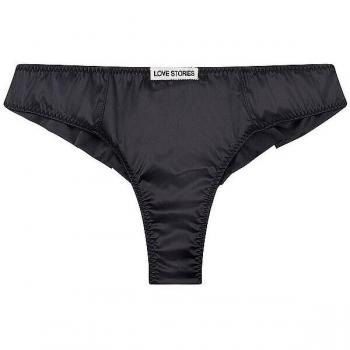 Carl Love Stories Off-White Strickstring schwarz – M