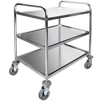 Three‑Tier Portable Service Cart – Lacor