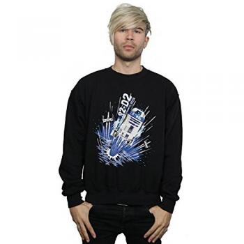 Sweat à Capuche R2-D2 Noir pour Homme