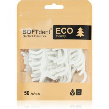 Palitos com Fio Dental SOFTdent ECO 50 Un