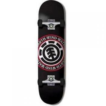 Element Multi‑Size 8 Skateboard – One Size, Black