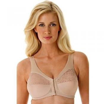 Glamorise Women's MagicLift Front-Closure Bra 50-DD