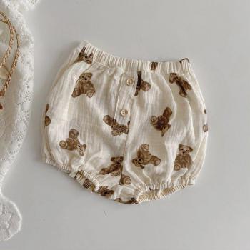 Newborn Floral Polka Dot Shorts