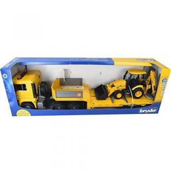 Veicolo Bruder MAN TGA con Escavatore JCB MIDI