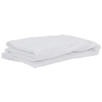 Protection anti‑taches pour matelas blanc, 100 × 220 cm – modèle Vidaxl