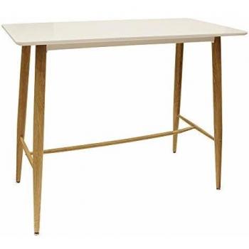 Table de bar blanche