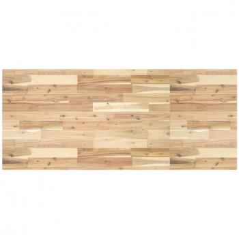 Surface de bureau en bois d'acacia 120x60x4 cm