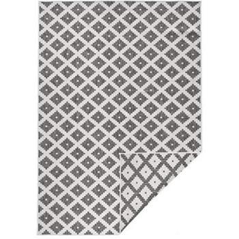 Indoor/Outdoor Reversible Rug: Nizza Grey Chevron – 120×170 cm