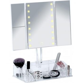 Specchio d'Appoggio Led Fanano Wenko con Portacontatti
