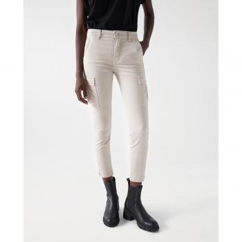 Jeans Cargo Secret Light Pearl 32