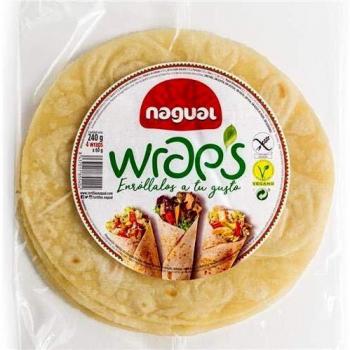 3 x Wrap sem glúten 240 g