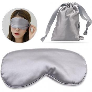 Cubierta para ojos de seda suave y cómoda