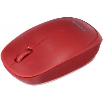 Ratón óptico inalámbrico Omega 1200 DPI rojo