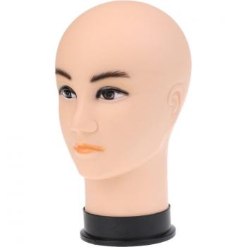 Mannequin tête PVC – support perruque et chapeau