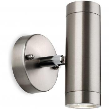 Firstlight Sprint LED Up and Down Light 6W Cool White Stainless Steel