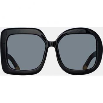 Jacquemus Unisex Black 64 MM Square Lenses