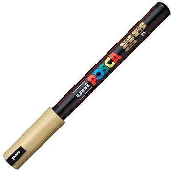 Marqueur Posca PC-1MR or | pointe extra-fine calibrée