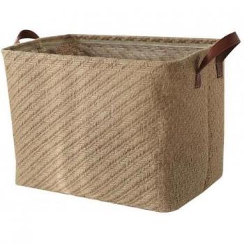 Panier à points fins pour vêtements sales, esthétique moderne