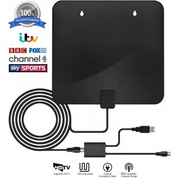 60+ Mile Range Indoor TV Signal Enhancer