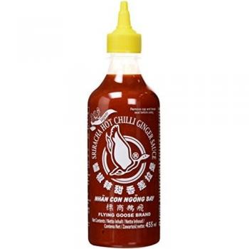 FLYING GOOSE Sriracha scharfe Chilisauce mit Ingwer
