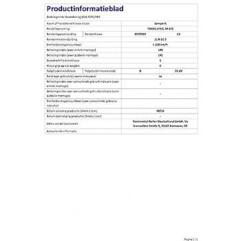 Semperit M470 Trans‑Steel 11 R22,5 148/145 L 16 P.R