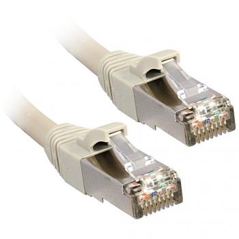 LINDY 47247 RJ45 Netzwerkkabel, Patchkabel CAT 6 U/FTP 7.50 m Grau