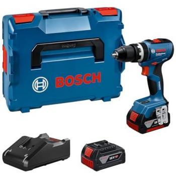 Bosch 18V Combi Drill with Dual Li‑ion Batteries