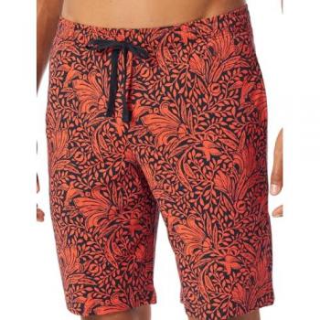 SCHIESSER Pyjama Shorts MIX + RELAX in Orange, Größe 52