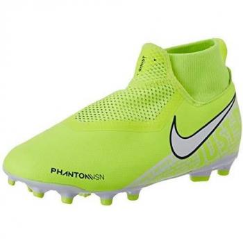 Nike Kids Phantom Vision Academy Dynamic Fit MG Football Boots, Green