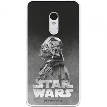 Funda Darth Vader Star Wars Negra para Redmi Note 4