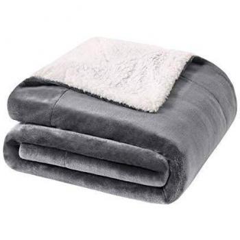 Keplin Dual‑Side Warm Fleece Throw