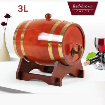 Oak Beer Keg Dispenser (1.5/3L)