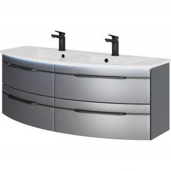 Saphir Mineralmarmor-Waschtisch und Schubladen