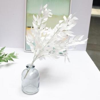 Tissu Feuilles de Saule pour Mariage DIY