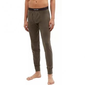 Tom Ford Men’s Green Cotton Long Johns – Size S