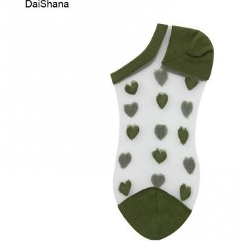 Thin Mesh Colorful Silk Socks for Women
