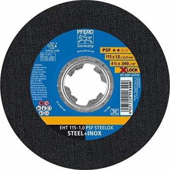 PFERD Disque à tronçonner X‑LOCK 115 mm – Version PSF
