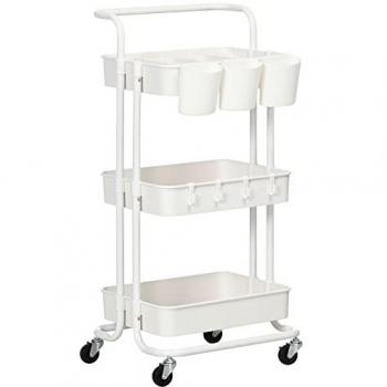 Three-Tier Utility Serving Cart