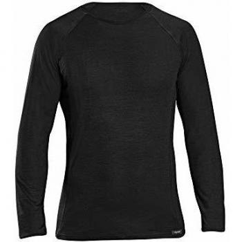 GripGrab Black Merino Polyfibre Base Layer