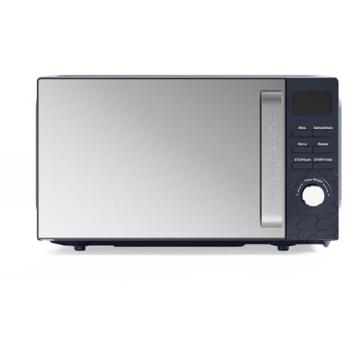 Cassini 20‑Liter 800W Digital Microwave – Navy Black (Medium)