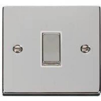 VPCH411WH Decorative 1 Gang Switch Plate