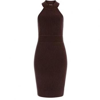 Mini Robe Tricotée Bodycon
