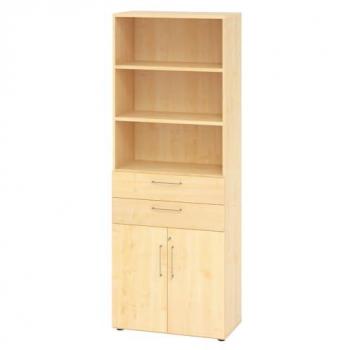 Bümö Aktenschrank Smart mit Schubladen – Ahorn Design