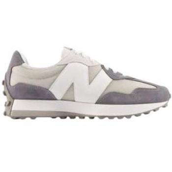 Paire de chaussures New Balance 327 couleur pastel gris-argent, 39,5
