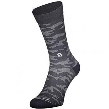 Grey Trail Camo Crew Socks 39-41
