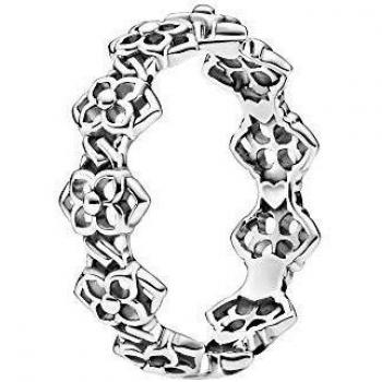 Anillo Pandora Banda Pétalos de Rosa 199401C00