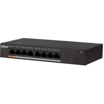 Switch PoE 4 puertos PoE + 2 Uplink RJ45
